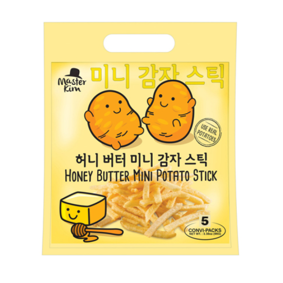 MASTER KIM HONEY BUTTER MINI POTATO STICK 16GM*5