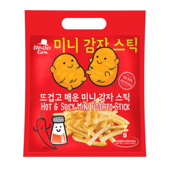 MASTER KIM HOT & SPICY MINI POTATO STICK 16GM*5