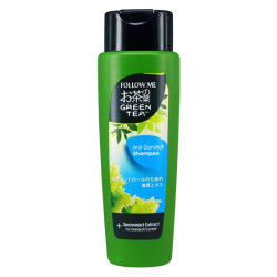FOLLOW ME GREEN TEA SHAMPOO ANTI - DANDRUFF 320ML FOLLOW ME GREEN TEA SHAMPOO ANTI - DANDRUFF 320ML