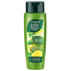 FOLLOW ME GREEN TEA SHAMPOO SCALP CARE 320ML FOLLOW ME GREEN TEA SHAMPOO SCALP CARE 320ML