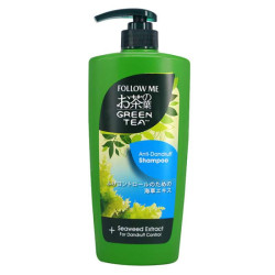 FOLLOW ME GREEN TEA SHAMPOO ANTI - DANDRUFF 650ML FOLLOW ME GREEN TEA SHAMPOO ANTI - DANDRUFF 650ML