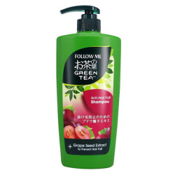 FOLLOW ME GREEN TEA SHAMPOO HAIR FALL 650ML FOLLOW ME GREEN TEA SHAMPOO HAIR FALL 650ML