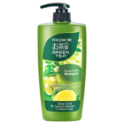 FOLLOW ME GREEN TEA SHAMPOO SCALP CARE 650ML FOLLOW ME GREEN TEA SHAMPOO SCALP CARE 650ML