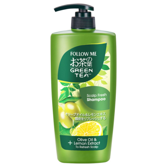 FOLLOW ME GREEN TEA SHAMPOO SCALP CARE 650ML