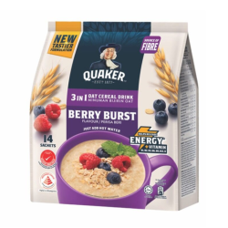 QUAKER 3IN1 BERRY BURST 28GM*14'S