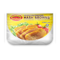 DOUBLE SNACK POTATO HASH BROWN 620GM DOUBLE SNACK POTATO HASH BROWN 620GM