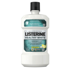 LISTERINE MOUTHWASH HEALTHY WHITE 250ML LISTERINE MOUTHWASH HEALTHY WHITE 250ML