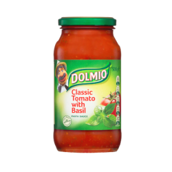 DOLMIO TOMATO WITH BASIL 500GM DOLMIO TOMATO WITH BASIL 500GM