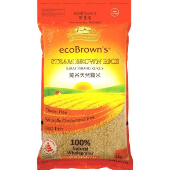 ECOBROWN'S STEAM BROWN'S RICE 5KG