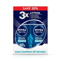 NIVEA MEN DEODORANT - COOL POWDER 50ML*2 NIVEA MEN DEODORANT - COOL POWDER 50ML*2