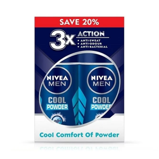 NIVEA MEN DEODORANT - COOL POWDER 50ML*2