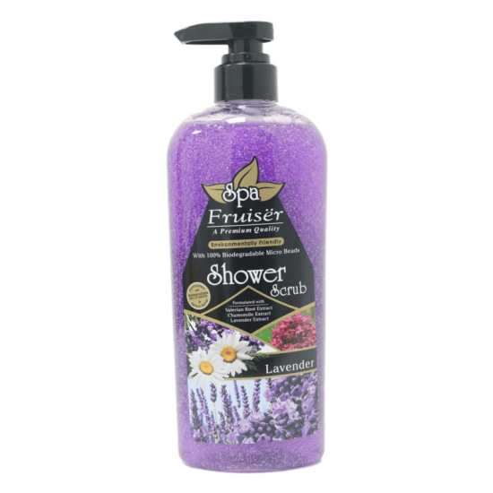 FRUISER SPA SHOWER SCRUB LAVENDER 730ML