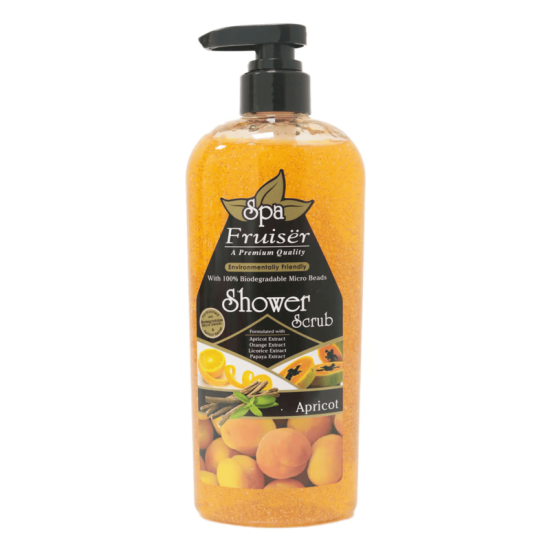 FRUISER SPA SHOWER SCRUB APRICOT 730ML