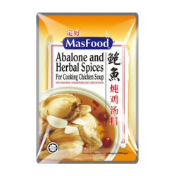 MASFOOD ABALONE HERBAL SPICES SOUP 110G MASFOOD ABALONE HERBAL SPICES SOUP 110G