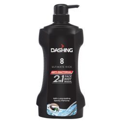 DASHING 2 IN 1 FACE BODY WASH ULTIMATE KICK 700G
