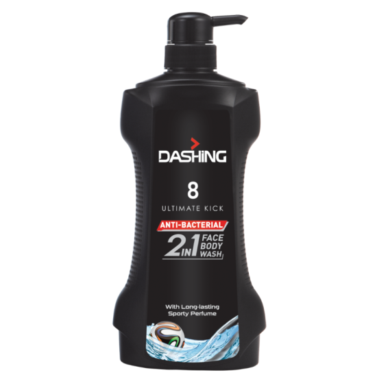 DASHING 2 IN 1 FACE BODY WASH ULTIMATE KICK 700G