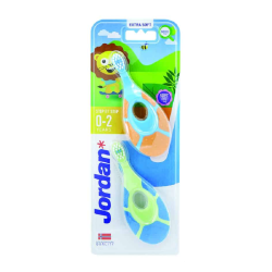 JORDAN STEP 1 TOOTBRUSH (0-2 YR) SUPER SOFT 2'S JORDAN STEP 1 TOOTBRUSH (0-2 YR) SUPER SOFT 2'S