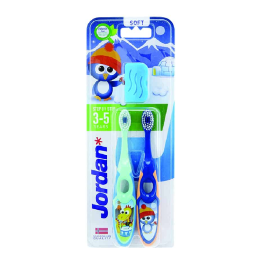 JORDAN STEP 2 TOOTBRUSH (3-5 YR) 2'S JORDAN STEP 2 TOOTBRUSH (3-5 YR) 2'S
