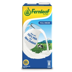 FERNLEAF FULL CREAM UHT MILK 1L FERNLEAF FULL CREAM UHT MILK 1L