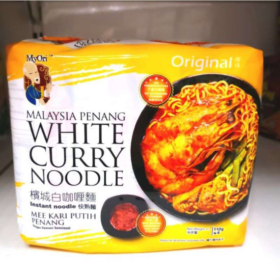 MYORI PENANG ORIGINAL WHITE CURRY NOODLE 110GM*4