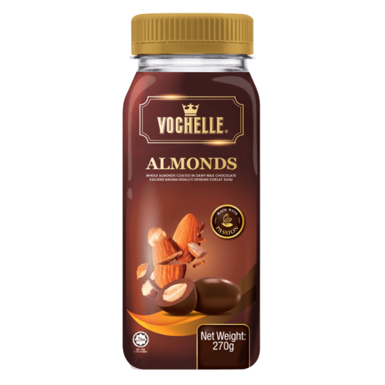 VOCHELLE ALMOND CANISTER 270GM