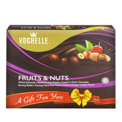 VOCHELLE BOXTER DARK CHOCOLATE FRUIT & NUT VOCHELLE BOXTER DARK CHOCOLATE FRUIT & NUT