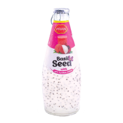 PRAN BASIL SEED LYCHEE JUICE 290ML