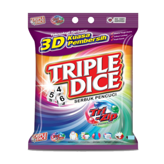 TRIPLE DICE POWDER TRI-ZIP 4KG