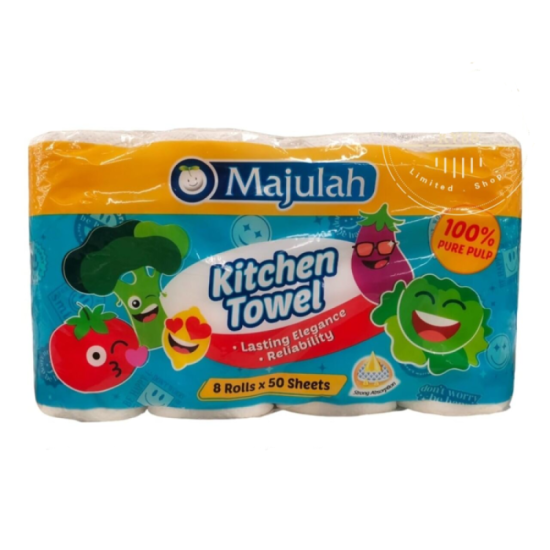 MAJULAH KITCHEN TOWEL 50S*8'R