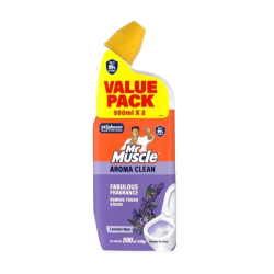 MR MUSCLE TOILET BOWL CLEANER - LAVENDER 500ML*2