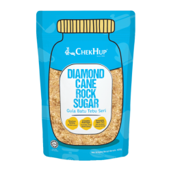 CHEK HUP DIAMOND CANE ROCK SUGAR 400GM CHEK HUP DIAMOND CANE ROCK SUGAR 400GM
