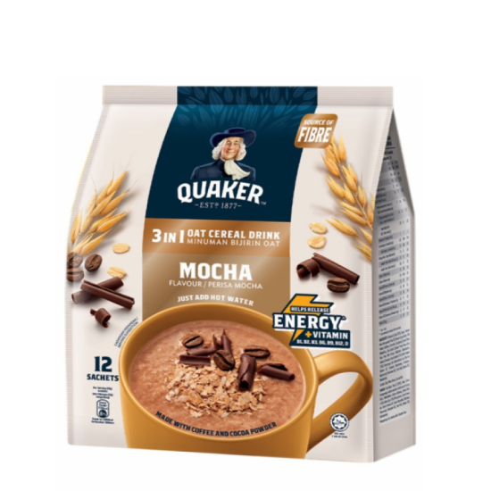 QUAKER 3IN1 MOCHA 28GM*12