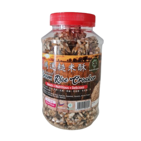 EARTH GIFT BROWN RICE CRACKER 250G
