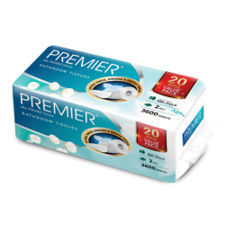 PREMIER NATURE TOILET ROLL 180S*20R PREMIER NATURE TOILET ROLL 180S*20R