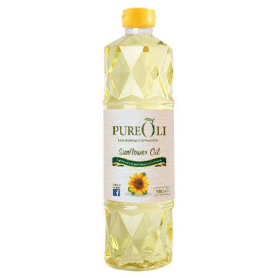 PUREOLI SUNFLOWER COLD PRESSED OIL 1KG