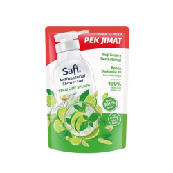 SAFI ANTIBAC SHOWER (REFILL) SERAI LIME 750G SAFI ANTIBAC SHOWER (REFILL) SERAI LIME 750G
