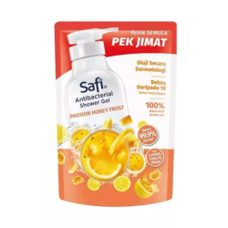 SAFI ANTIBAC SHOWER (REFILL) PASSION HONEY 750G SAFI ANTIBAC SHOWER (REFILL) PASSION HONEY 750G