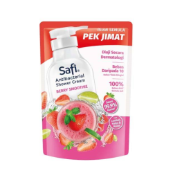 SAFI ANTIBAC SHOWER (REFILL) BERRY SMOOTHIE 750G SAFI ANTIBAC SHOWER (REFILL) BERRY SMOOTHIE 750G