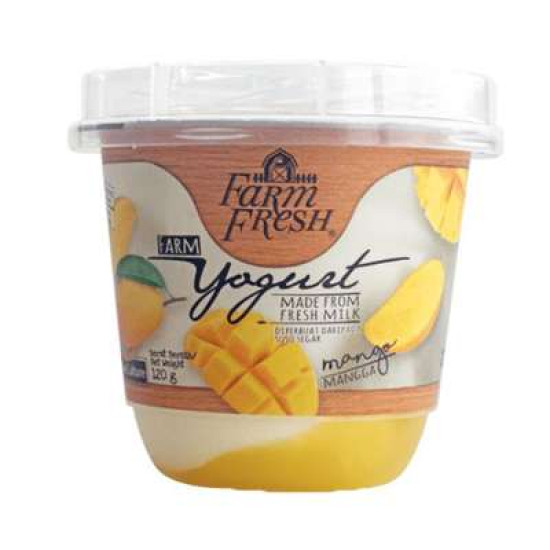 FARM FRESH YOGURT MANGO 120G