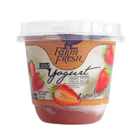 FARM FRESH YOGURT STRAWBERRY 120G FARM FRESH YOGURT STRAWBERRY 120G