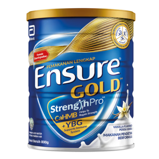 ENSURE GOLD VANILLA 800G