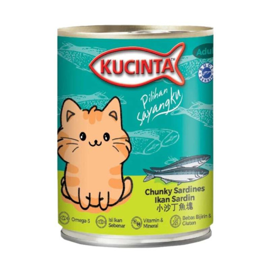 KU CINTA - CHUNKY SARDINE 400G