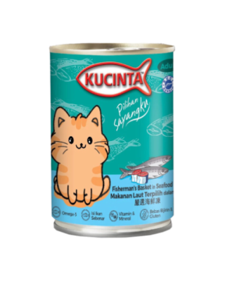 KU CINTA FISHERMAN'S BASKET IN SEAFOOD JELLY 400G