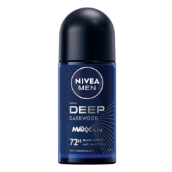 NIVEA MEN DEODORANT ROLL ON - DEEP 50ML NIVEA MEN DEODORANT ROLL ON - DEEP 50ML