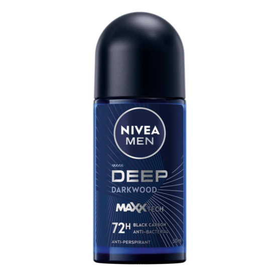 NIVEA MEN DEODORANT ROLL ON - DEEP 50ML