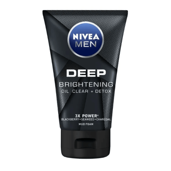 NIVEA MEN DEEP BRIGHTENING OIL CLEAR MUD FOAM 100G