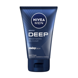 NIVEA MEN DEEP BRIGHTENING OIL CLEAR MUD FOAM 100G