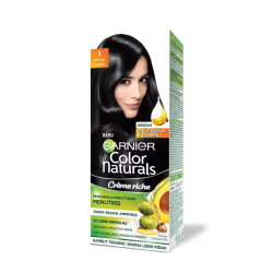 GARNIER NATURAL COLOR 1 HITAM (KIT) 1'S GARNIER NATURAL COLOR 1 HITAM (KIT) 1'S