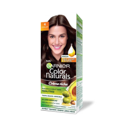 GARNIER NATURAL HAIR COLOR 4 COKLAT (KIT) 1'S GARNIER NATURAL HAIR COLOR 4 COKLAT (KIT) 1'S