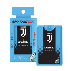 DASHING JUVENTUS ANYTIME PERFUME EDT HATTRICK 18ML